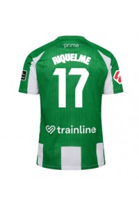 Real Betis Rodrigo Riquelme #17 Voetbaltruitje Thuis tenue 2025-26 Korte Mouw